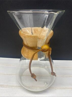 Chemex Eight Cup Handblown Glass Coffee Maker